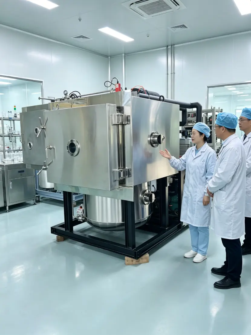 industrial freeze dryer system for vaccine and biopharmaceutical production
