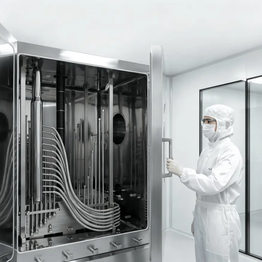 precision conductive shelf heating system for vaccine freeze drying equipment