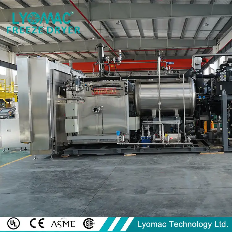 LYOMAC Freeze Dryer for Influenza Vaccine with advanced lyophilization system for pharmaceutical manufacturing
